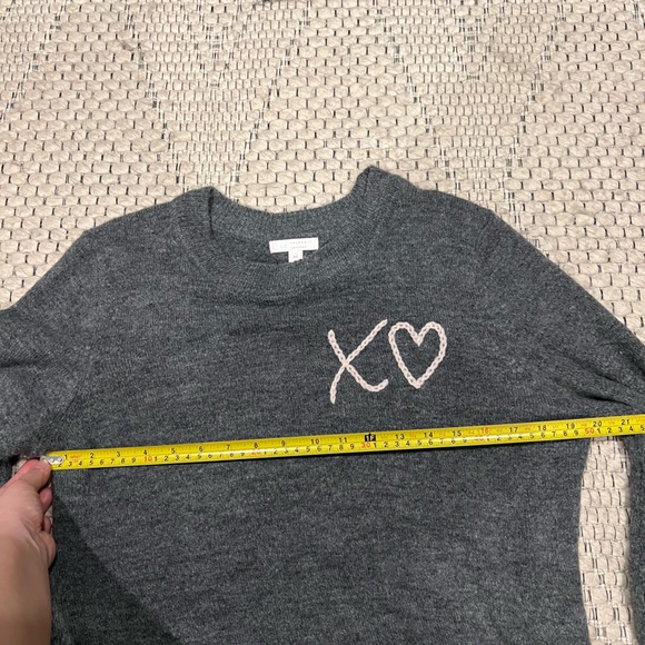 Lauren Conrad embroidered XO sweater - Picture 6 of 7